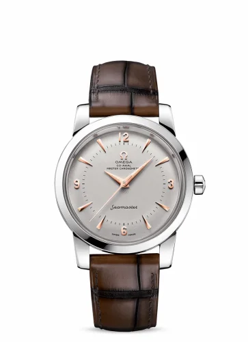 Omega Seamaster 1948 Central Seconds Platinum / Silver / Alligator 511.93.38.20.99.002 (51193382099002)
